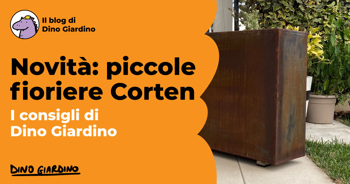 piccole fioriere corten