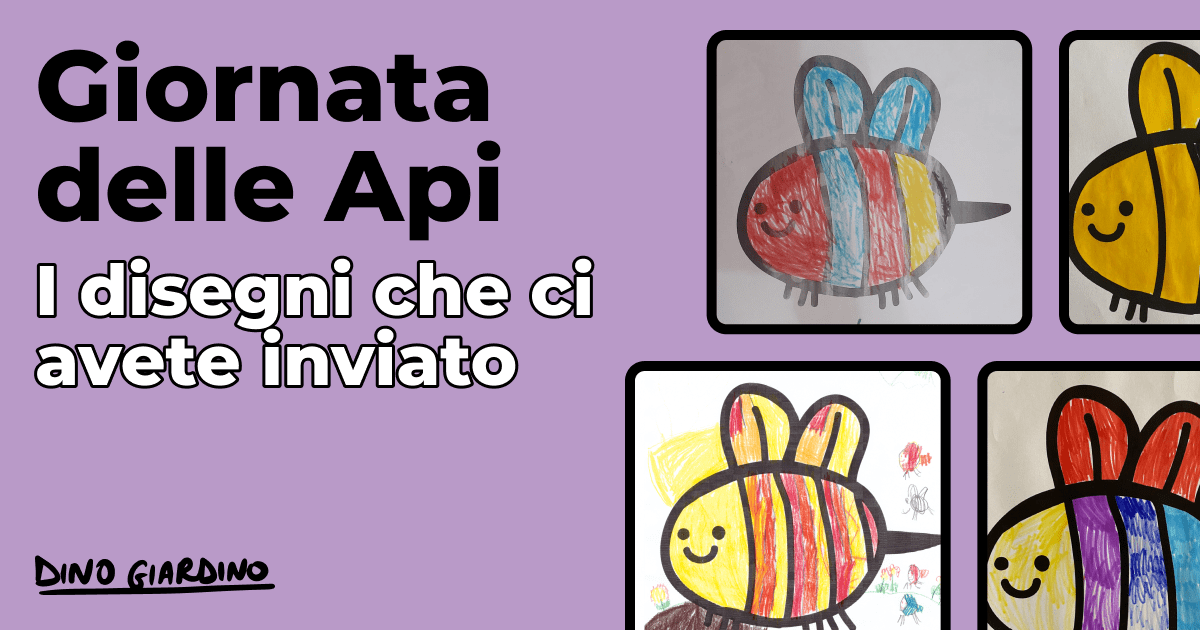 giornata delle api disegni bambini