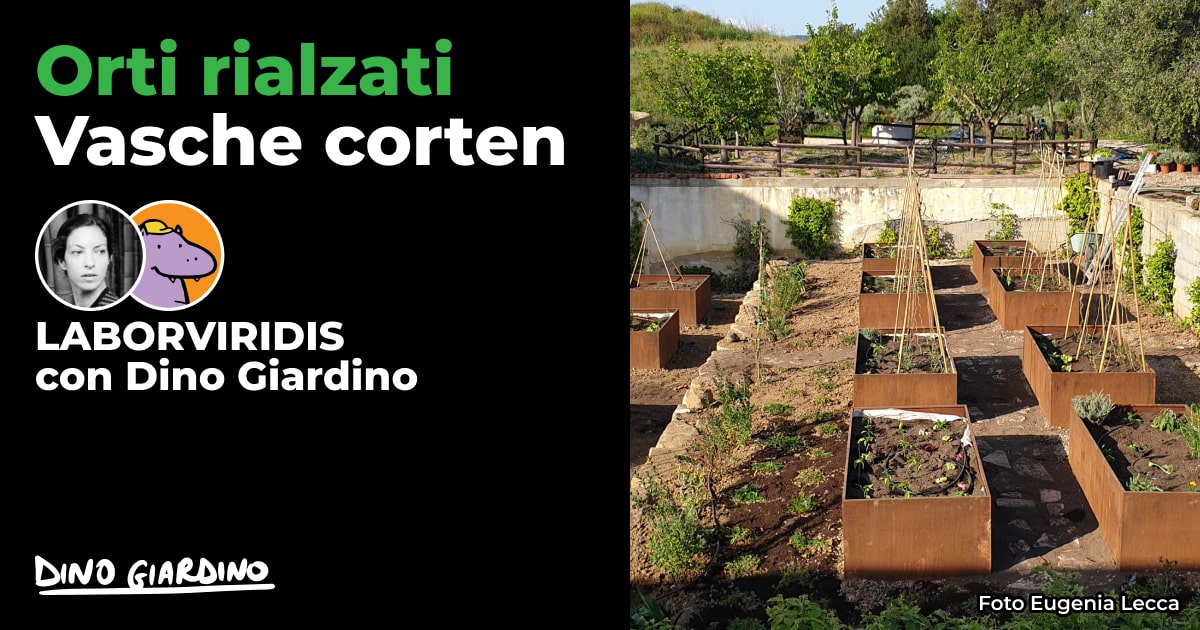 progetto paesaggio laborviridis orti rialzati con vasche corten