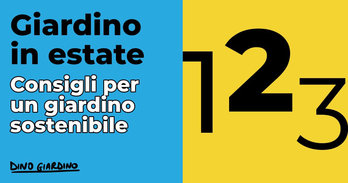consigli progettare giardino sostenibile per estate