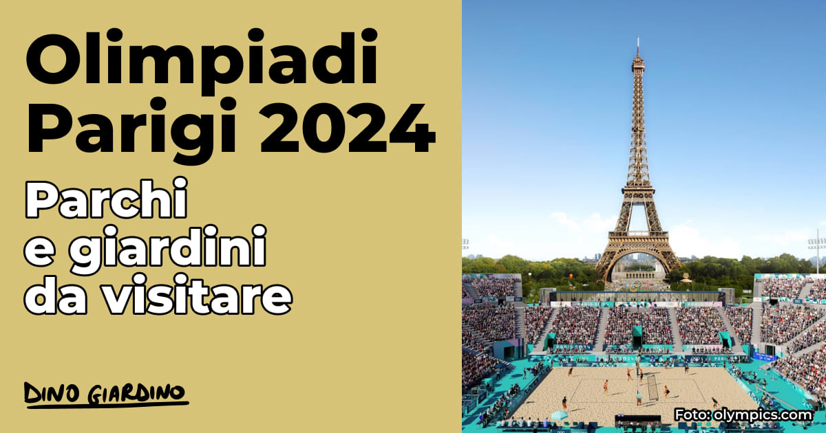 olimpiadi parigi 2024 parchi giardini
