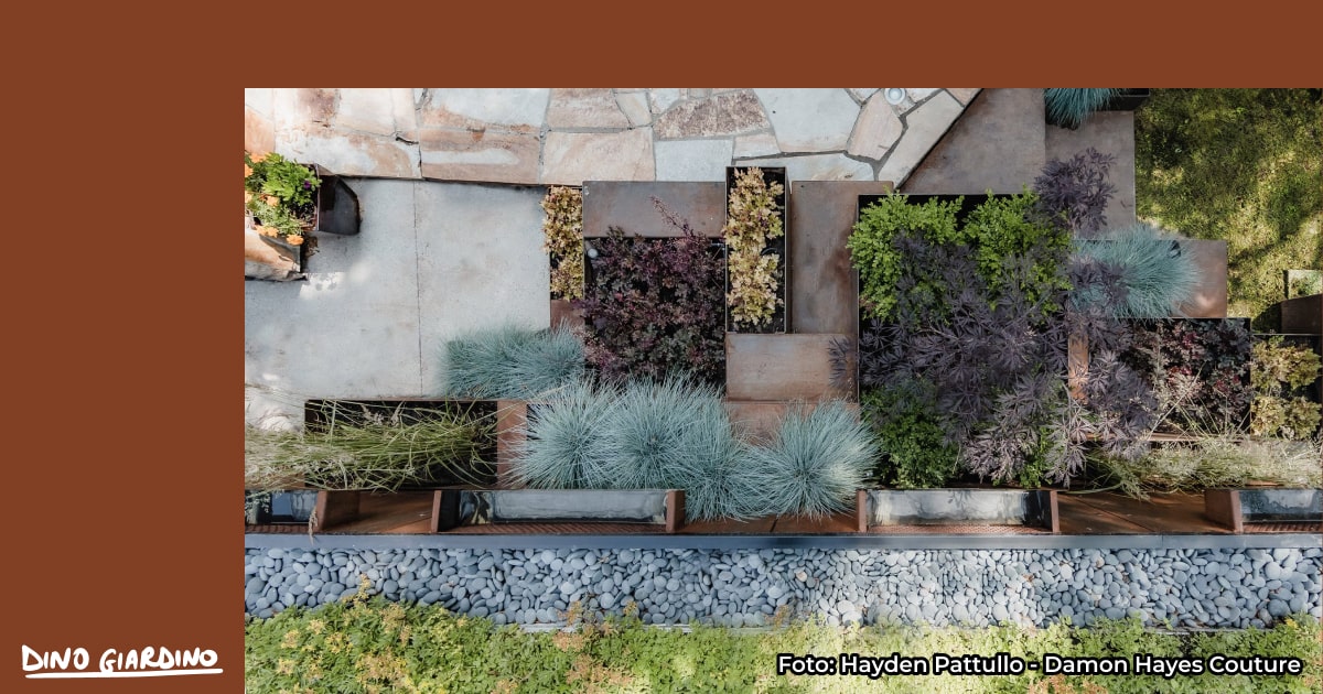 architettura corten Garden Garage di Studio North