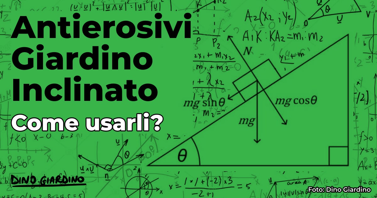 come usare antierosivi giardino