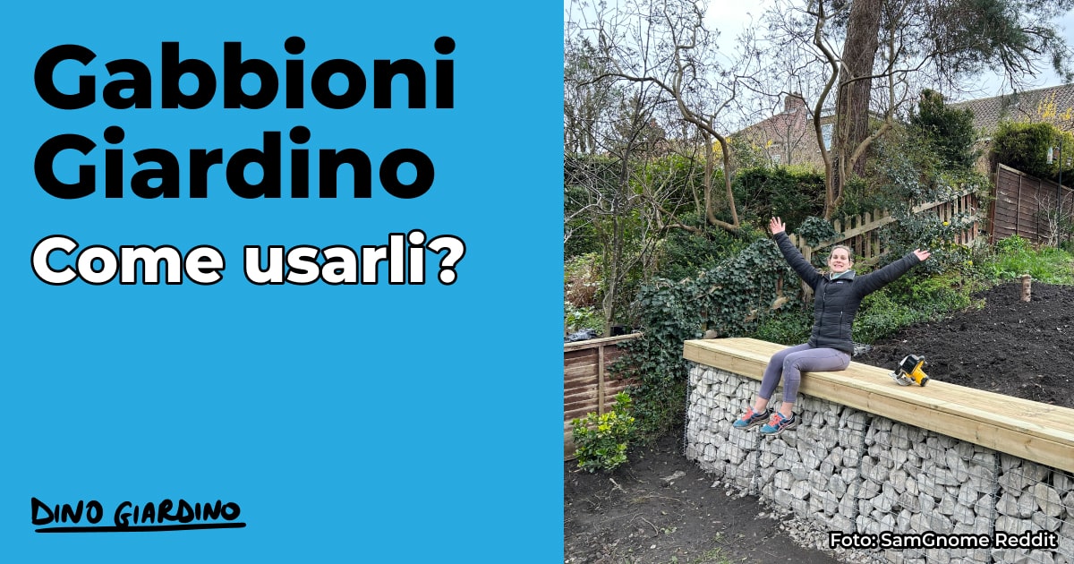 come usare gabbioni sassi giardino