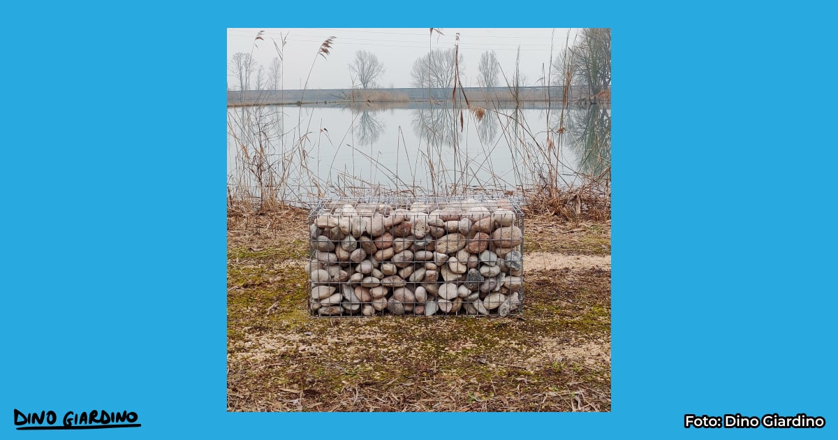 gabbioni sassi per giardino