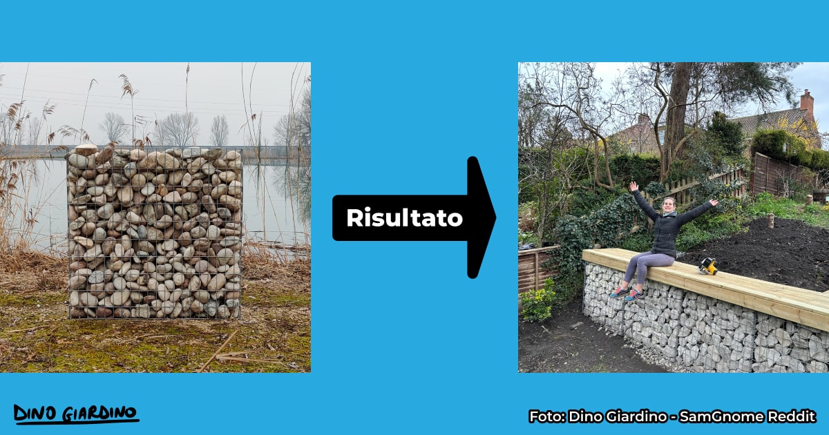 idea gabbioni giardino