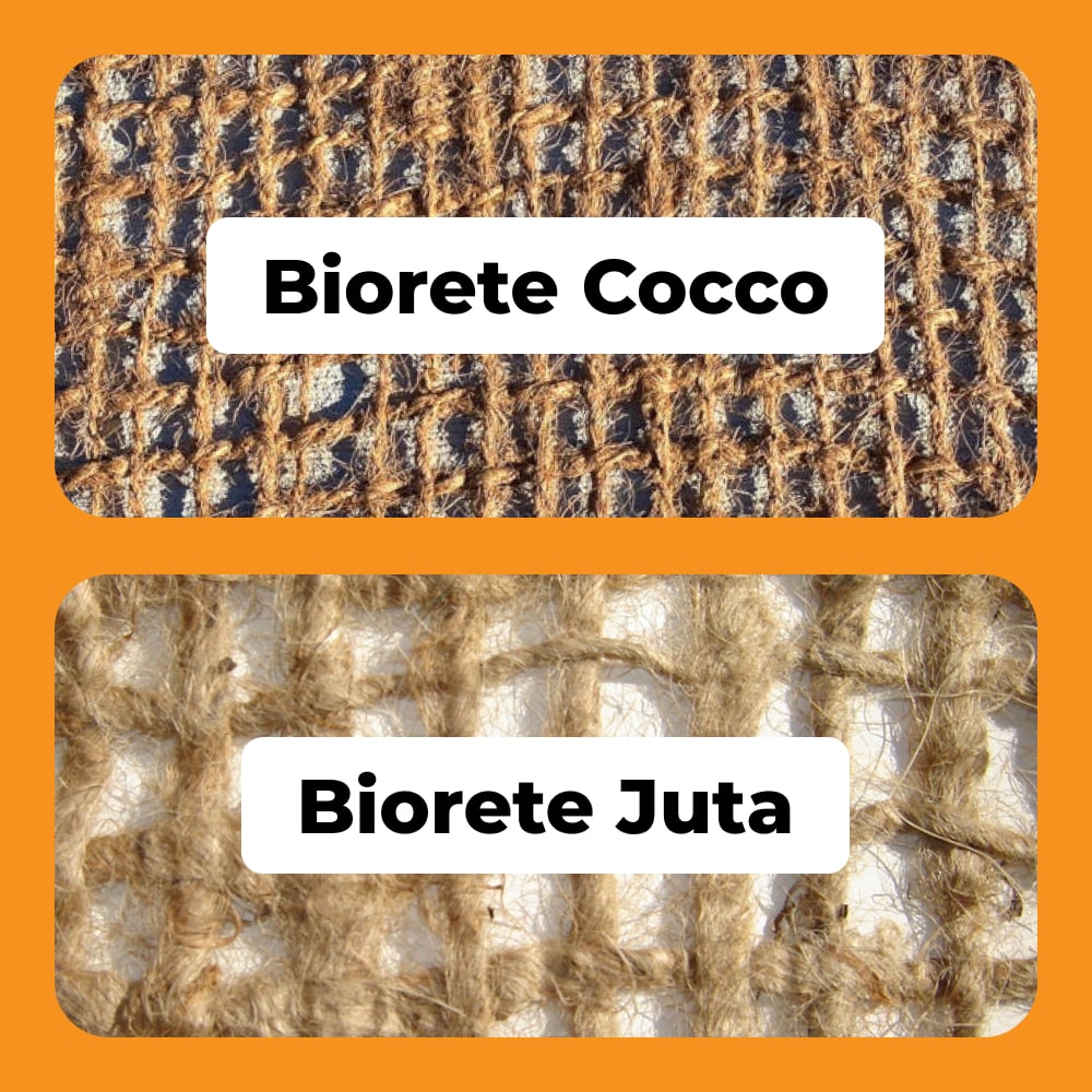 differenza biorete cocco juta