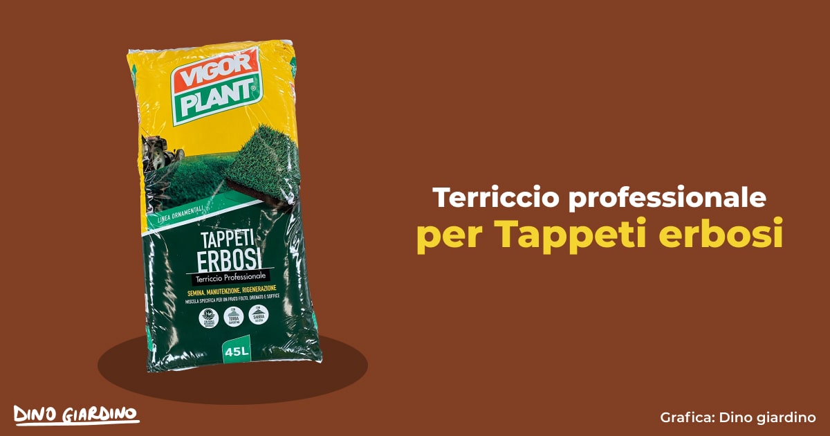 terriccio professionale per tappeti erbosi